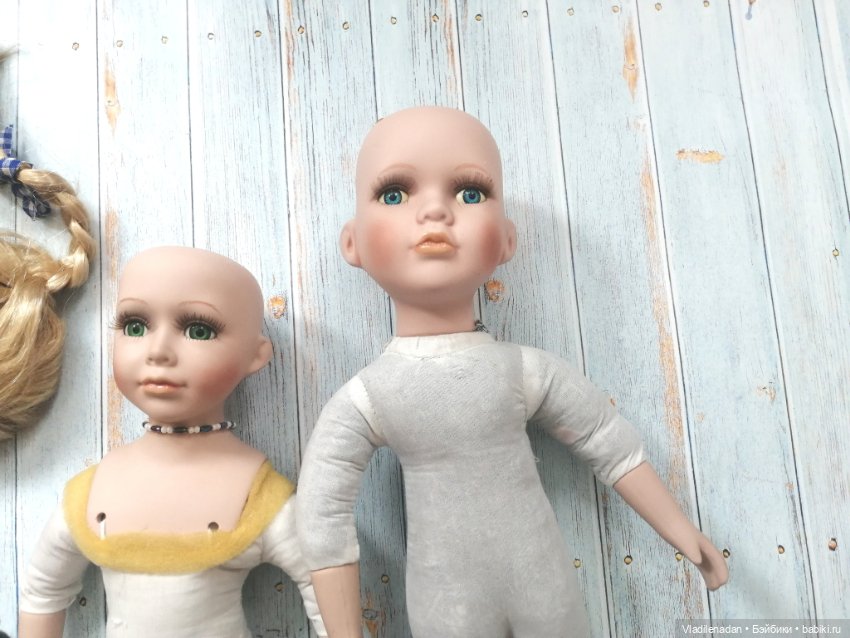 Переделка фарфоровой куклы, продолжение (фото 6)