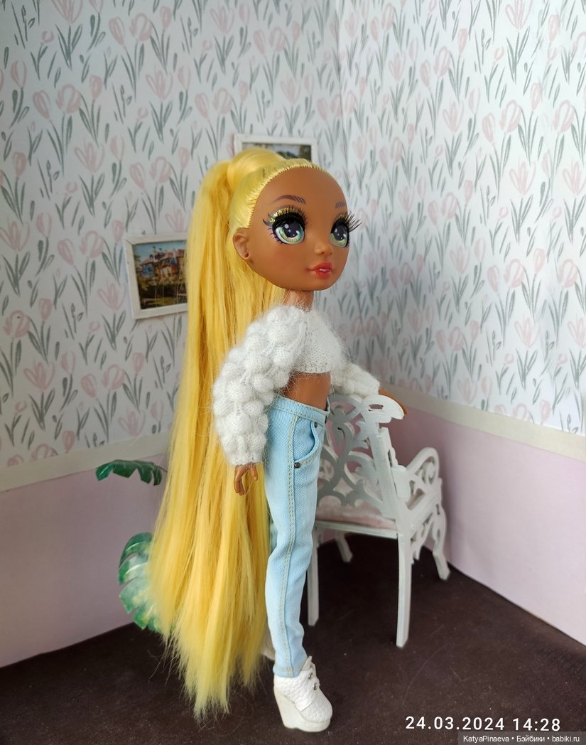 Джинсы с заниженной талией для РХ (фото 4)