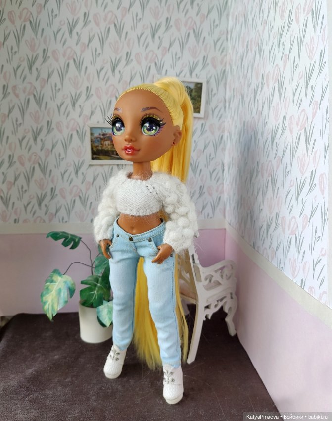 Джинсы с заниженной талией для РХ (фото 5)