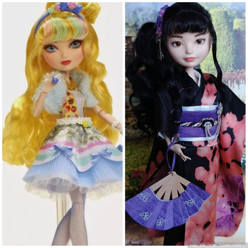 Харуми — ООАК Monster High и Ever After High: репейнт