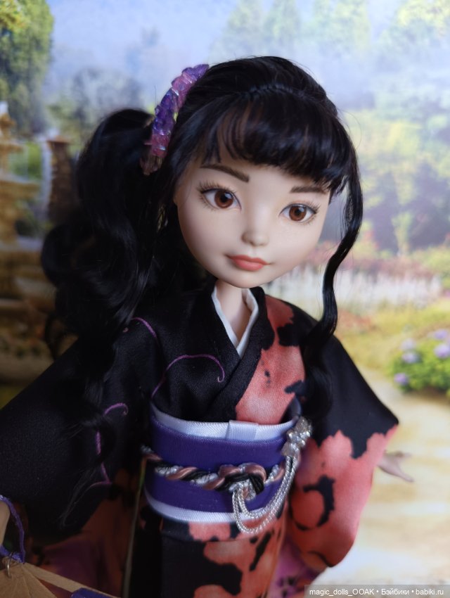 Харуми — ООАК Monster High и Ever After High: репейнт (фото 3)