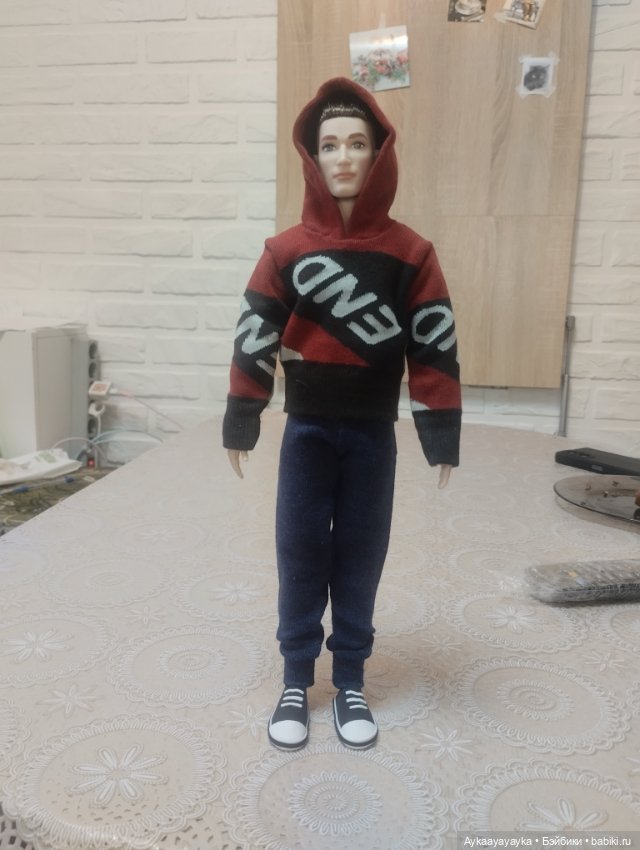 Кофта для Кена — Одежда и обувь для кукол своими руками: фото