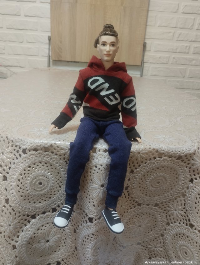 Кофта для Кена — Одежда и обувь для кукол своими руками: фото (фото 4)
