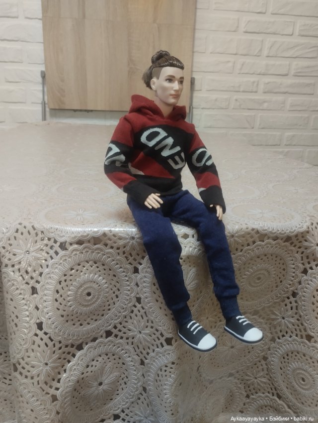 Кофта для Кена — Одежда и обувь для кукол своими руками: фото (фото 3)