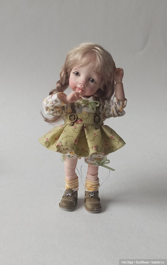 Особенная Девочка — Авторские шарнирные куклы своими руками: лепка (фото 4)