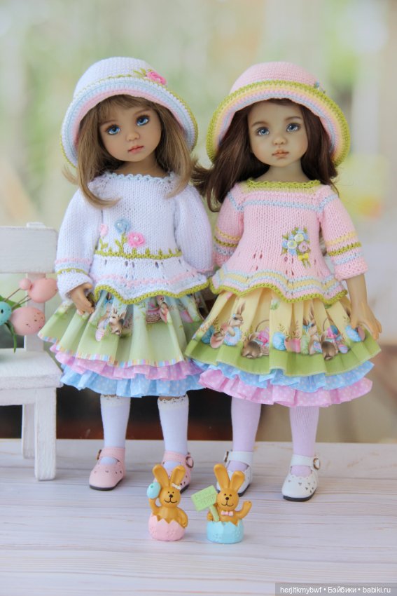 Весенние девочки. Наряды для кукол от Дианы Эффнер (фото 8)