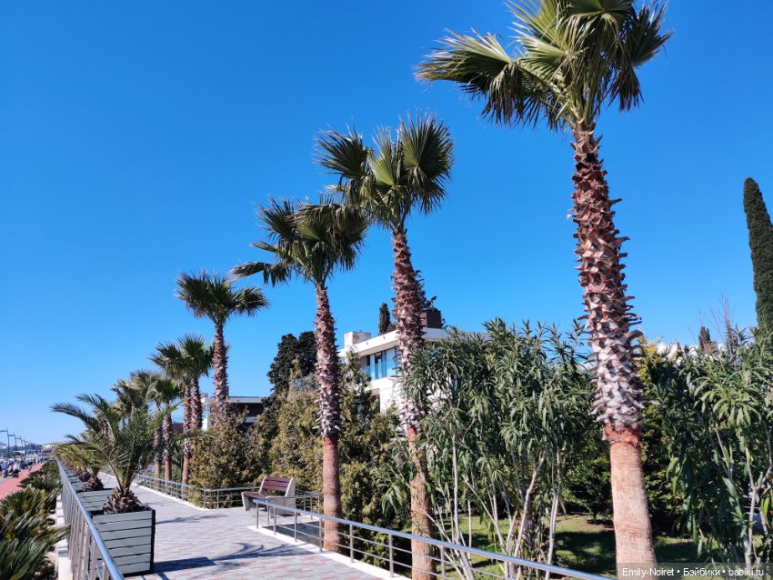 Адлер: Имеретинская набережная