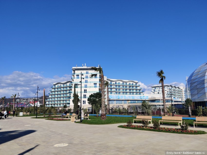 Адлер: Имеретинская набережная