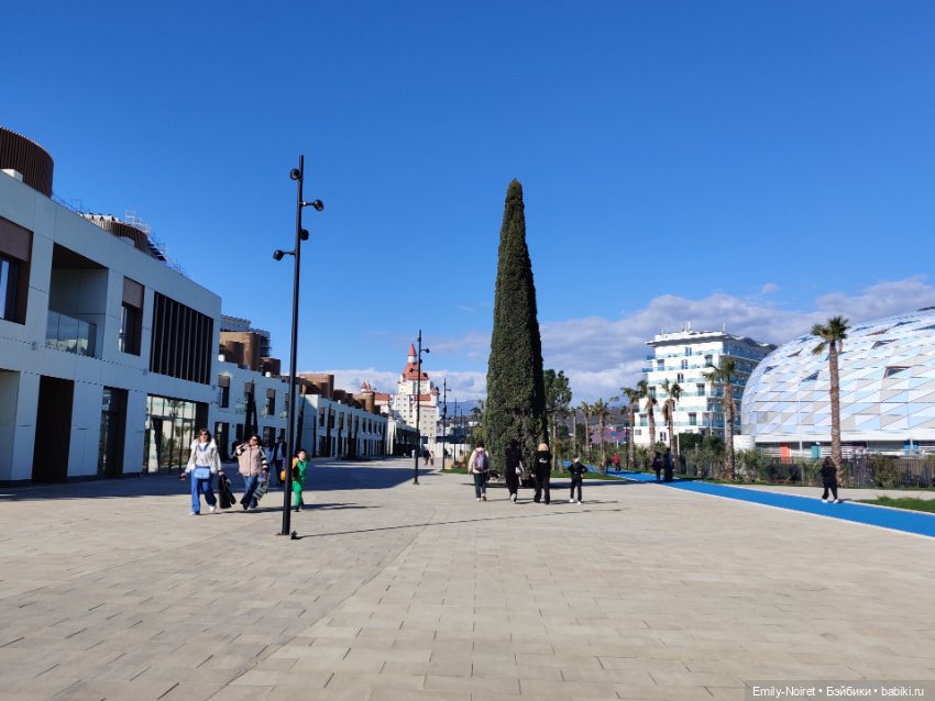 Адлер: Имеретинская набережная