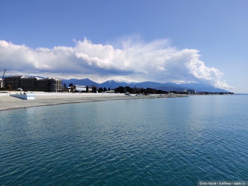 Адлер: Имеретинская набережная
