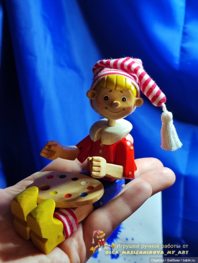 Буратино осваивает навыки художественного искусства 😊 (фото 7)