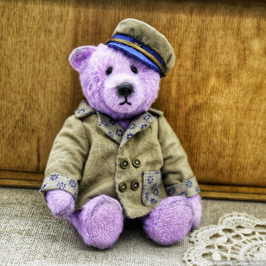 Мишка в фуражке со звёздочкой (фото 2)