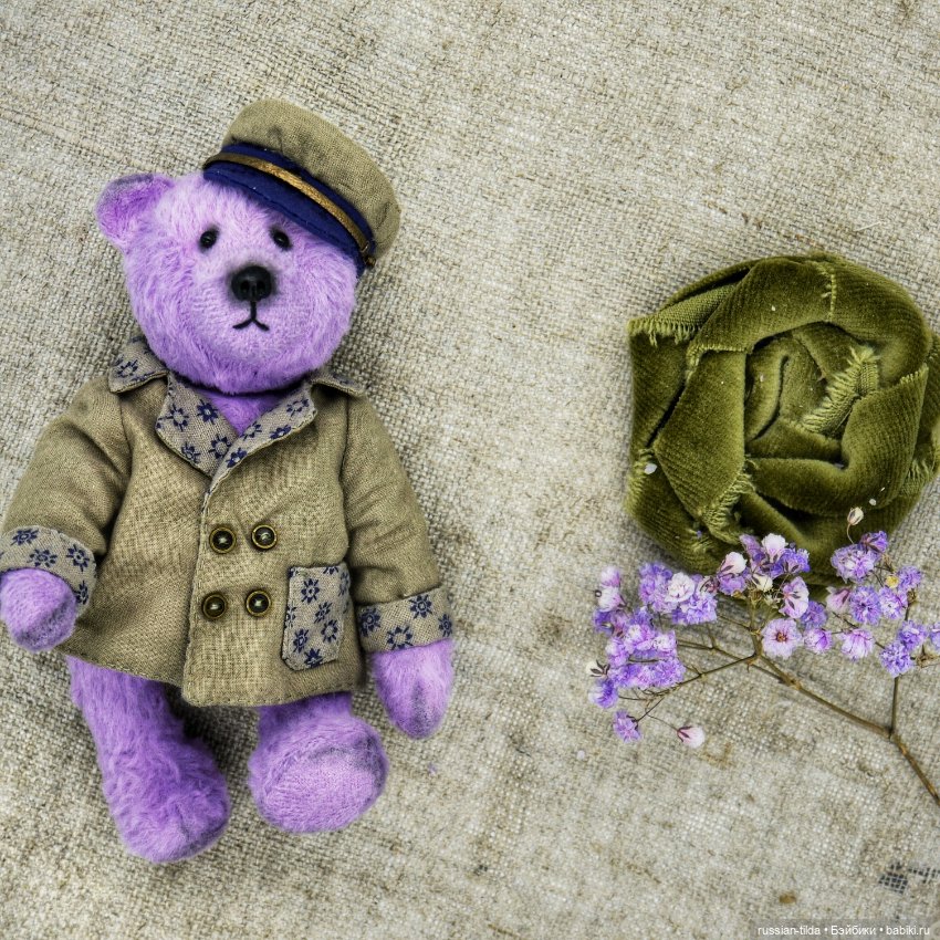 Мишка в фуражке со звёздочкой (фото 3)