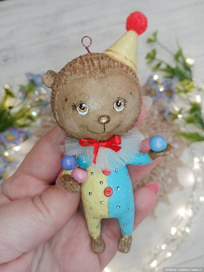 Цирк!!! Цирк!!! Цирк — Лепка авторских игрушек и папье (фото 8)