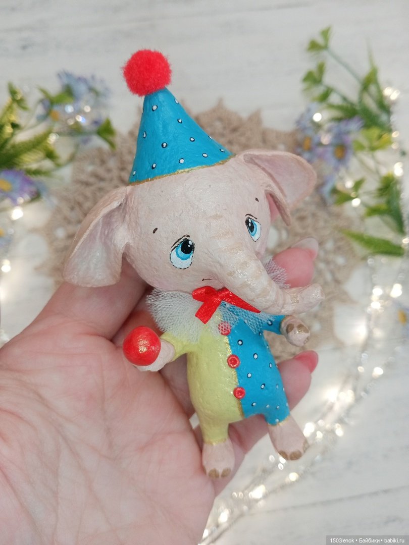 Цирк!!! Цирк!!! Цирк — Лепка авторских игрушек и папье