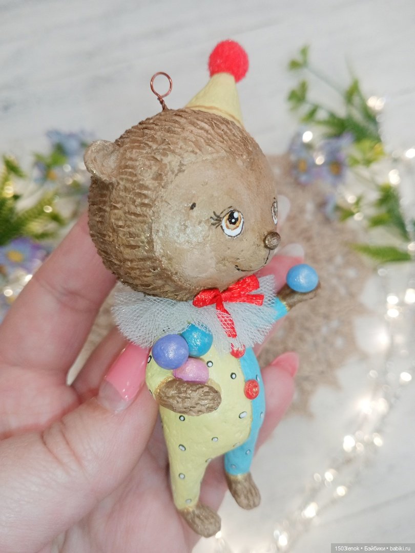 Цирк!!! Цирк!!! Цирк — Лепка авторских игрушек и папье (фото 9)