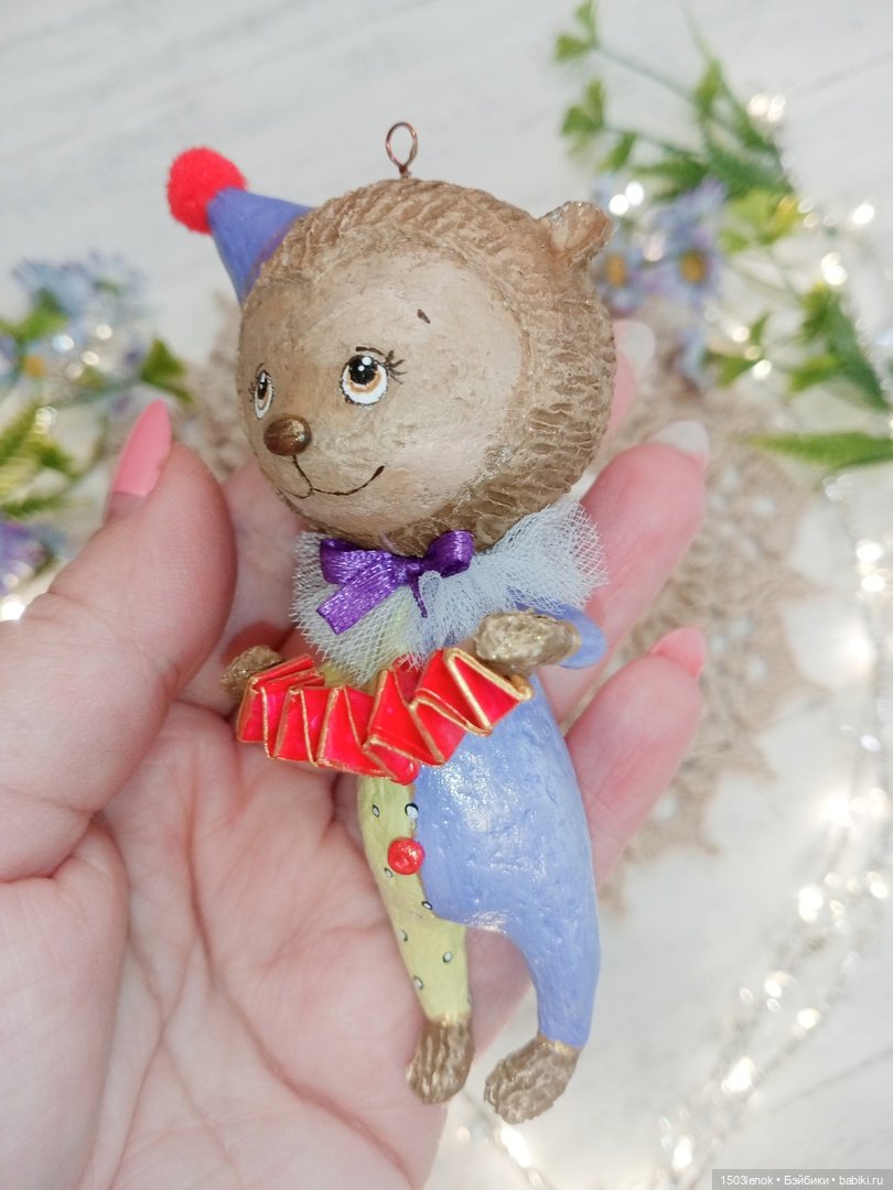 Цирк!!! Цирк!!! Цирк — Лепка авторских игрушек и папье (фото 5)