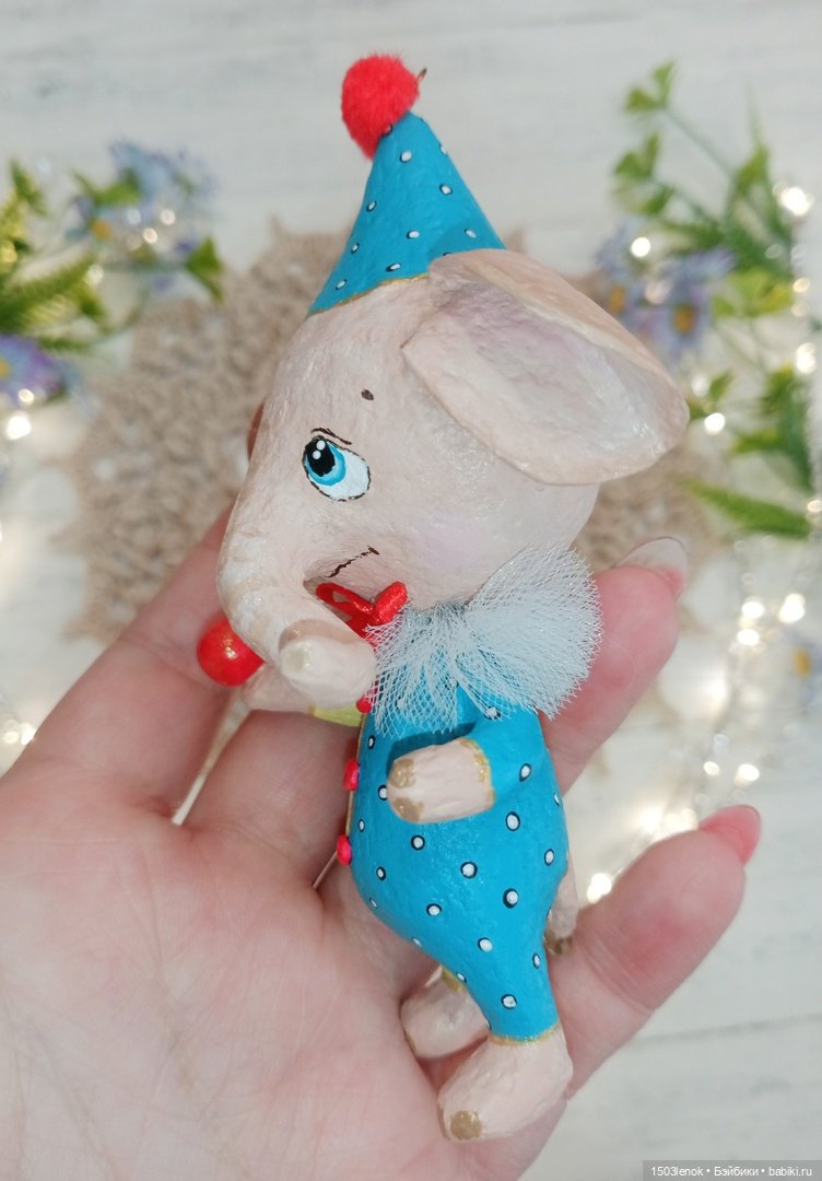 Цирк!!! Цирк!!! Цирк — Лепка авторских игрушек и папье