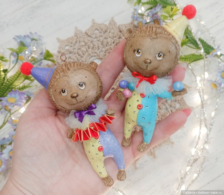 Цирк!!! Цирк!!! Цирк — Лепка авторских игрушек и папье