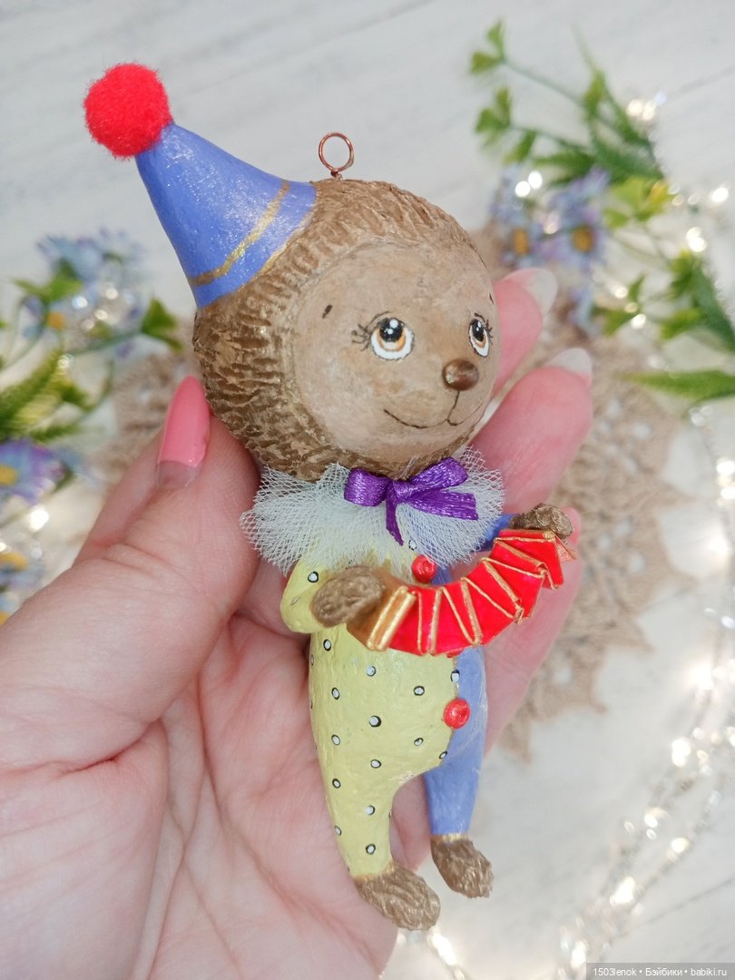 Цирк!!! Цирк!!! Цирк — Лепка авторских игрушек и папье (фото 6)