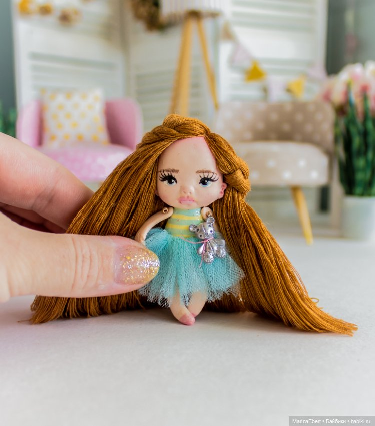 ⭐⭐⭐Кукла — брошь Эллия⭐⭐⭐ (фото 3)