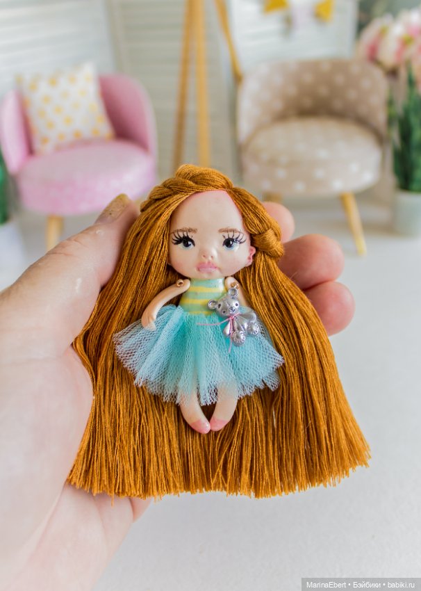 ⭐⭐⭐Кукла — брошь Эллия⭐⭐⭐ (фото 8)