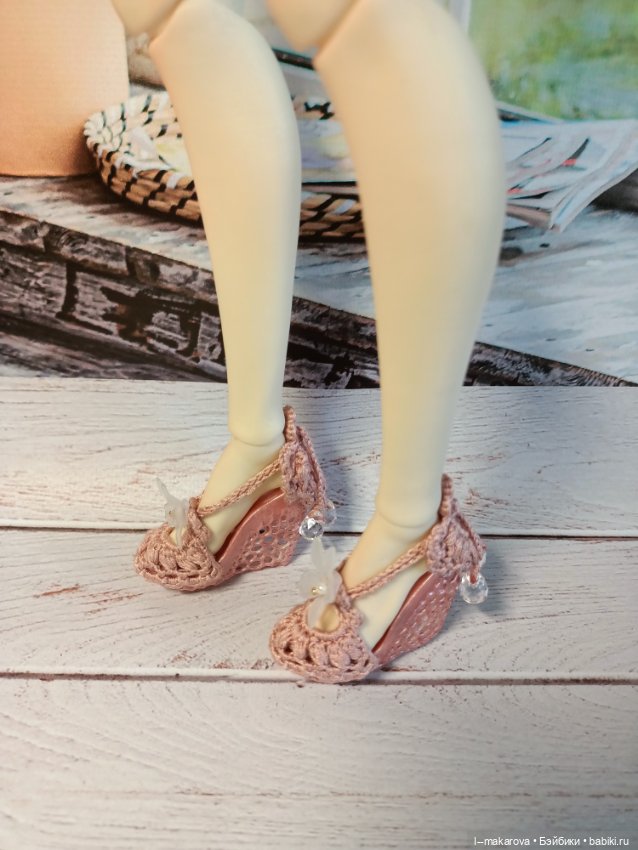 Дама с собачкой. Кукла БЖД bjd