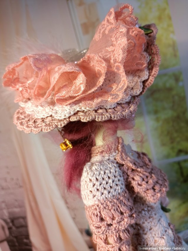 Дама с собачкой. Кукла БЖД bjd (фото 5)