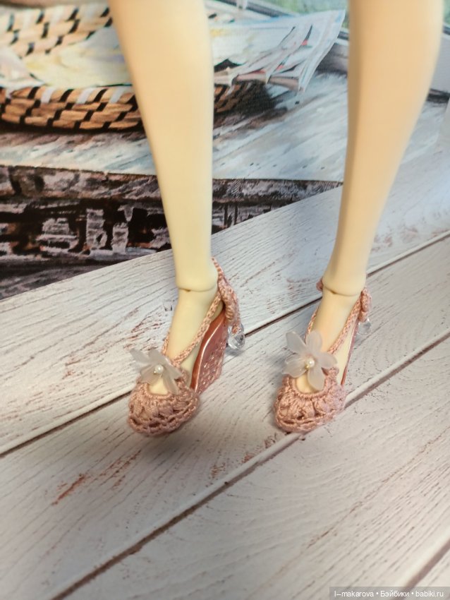 Дама с собачкой. Кукла БЖД bjd