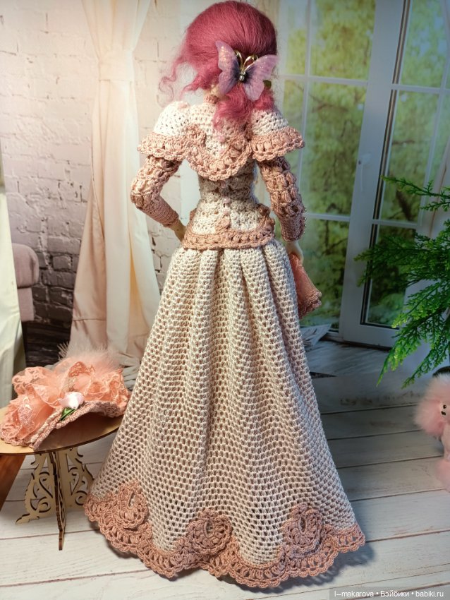 Дама с собачкой. Кукла БЖД bjd