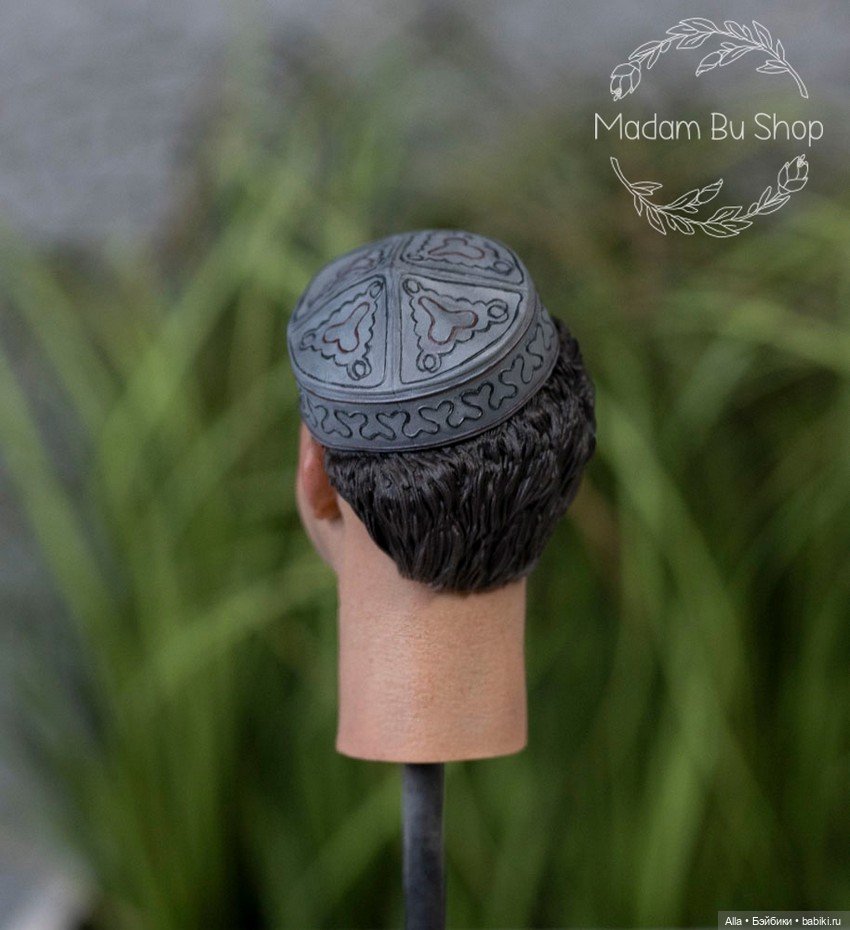 Кастом экшн-головы Юрия Никулина, автор Мадам Бу (фото 4)