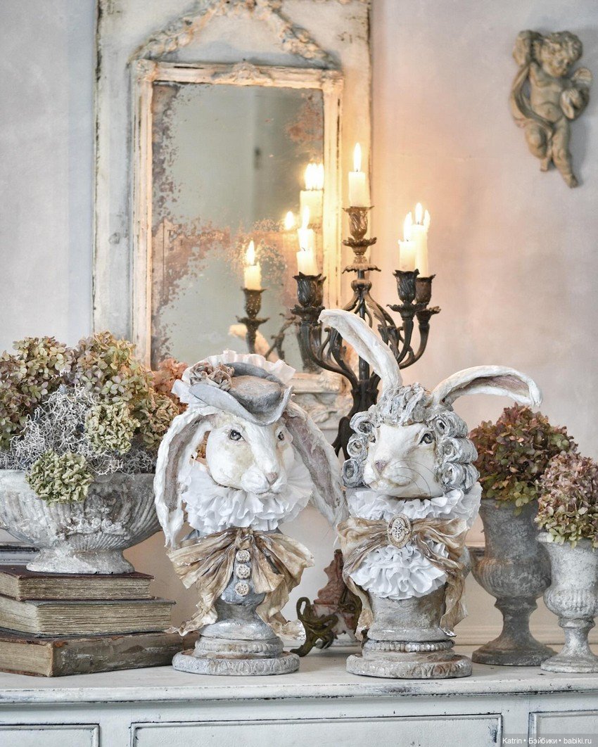 Авторские статуэтки в винтажном стиле Cat-arzyna (фото 6)