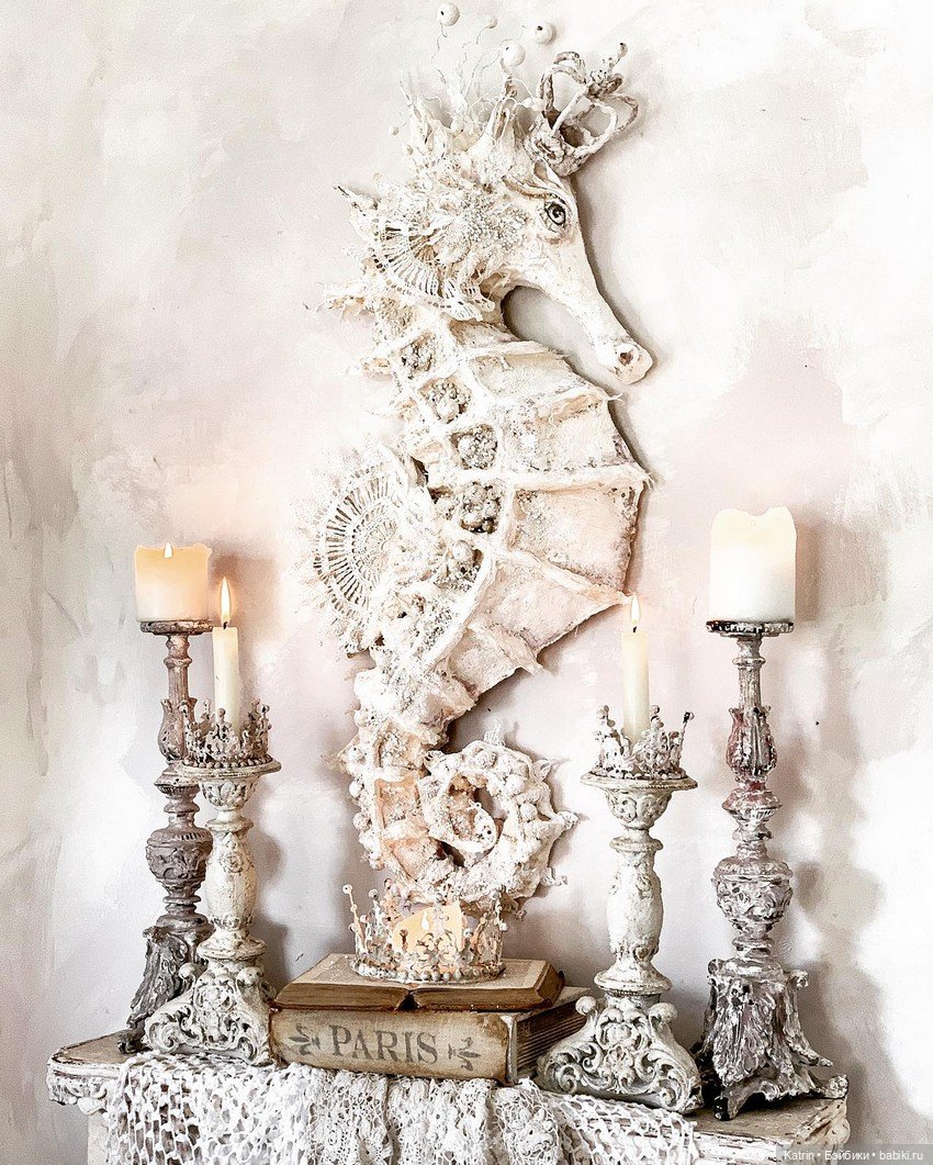 Авторские статуэтки в винтажном стиле Cat-arzyna (фото 5)