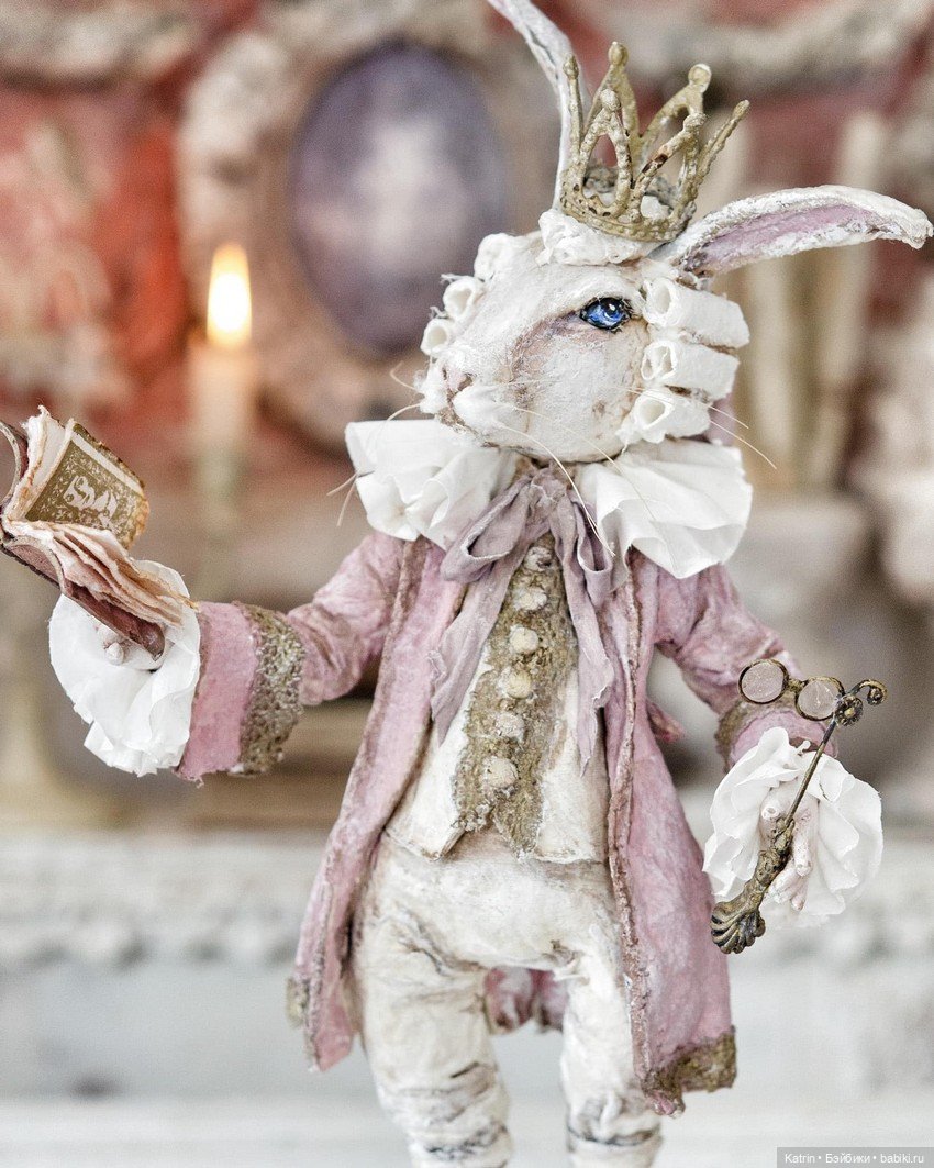 Авторские статуэтки в винтажном стиле Cat-arzyna (фото 8)