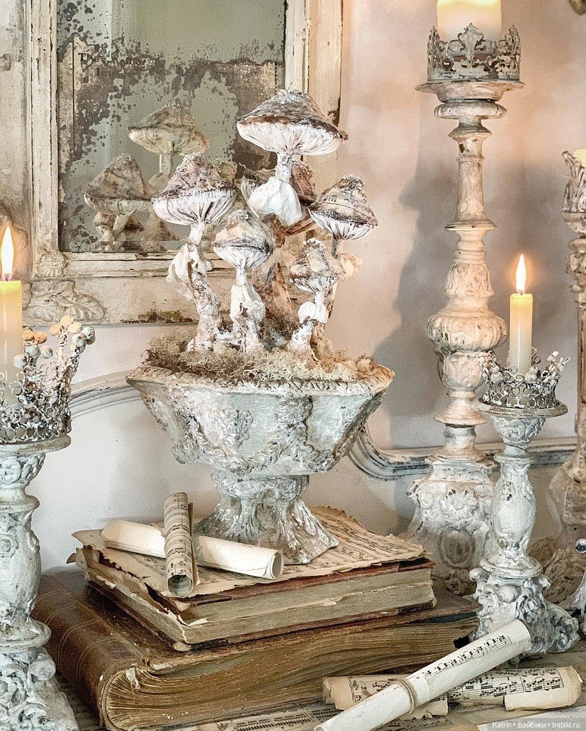 Авторские статуэтки в винтажном стиле Cat-arzyna (фото 4)