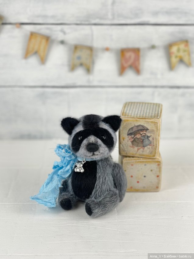 Тедди енот Оз — Авторские мишки Тедди и друзья: фото (фото 4)