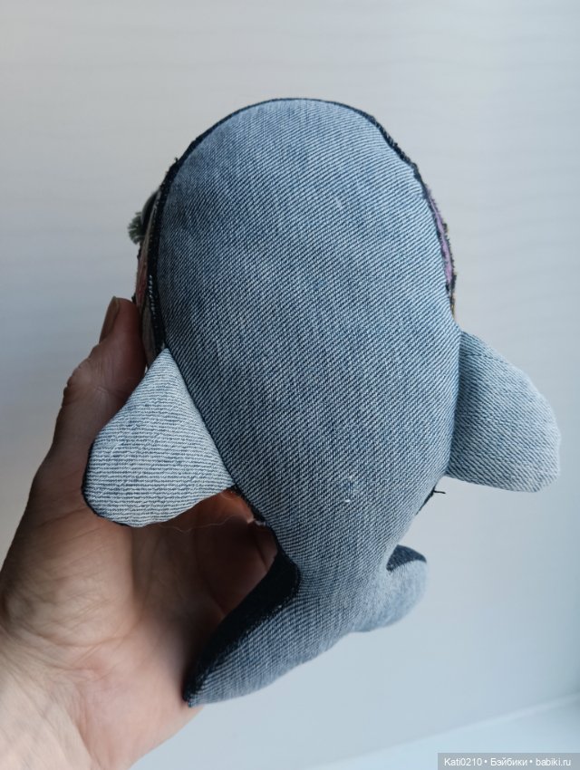 Чудо-юдо рыба кит — Текстильные игрушки и примитивы: кофейные