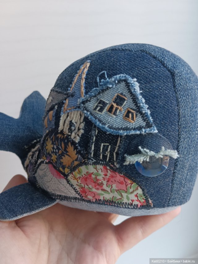 Чудо-юдо рыба кит — Текстильные игрушки и примитивы: кофейные (фото 3)