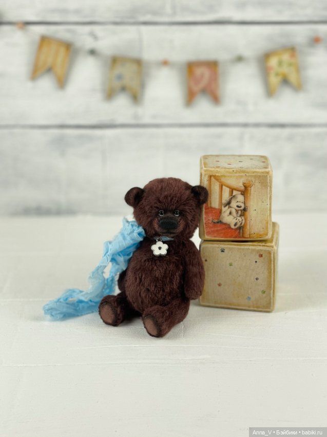 Тедди мишка Элфи — Авторские мишки Тедди и друзья: фото (фото 4)