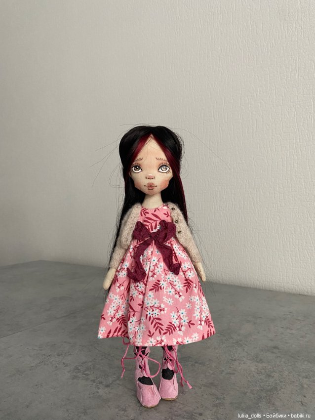 Лолита или просто Лола 🎀 — Авторские текстильные куклы: Вальдорфские (фото 2)
