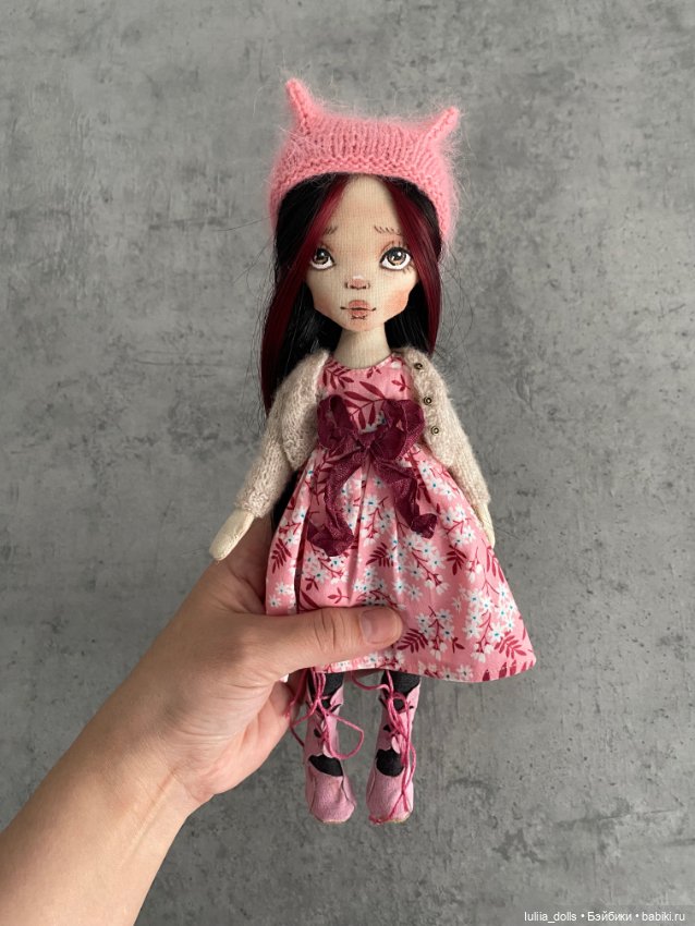 Лолита или просто Лола 🎀 — Авторские текстильные куклы: Вальдорфские (фото 5)