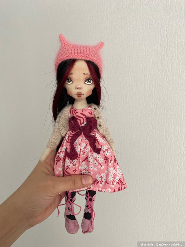 Лолита или просто Лола 🎀 — Авторские текстильные куклы: Вальдорфские (фото 6)