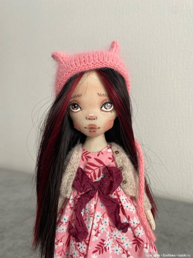 Лолита или просто Лола 🎀 — Авторские текстильные куклы: Вальдорфские (фото 3)