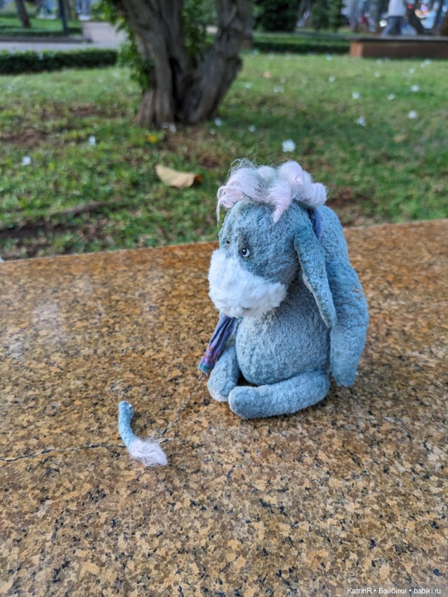 Ослик Иа — Авторские мишки Тедди и друзья: фото (фото 6)