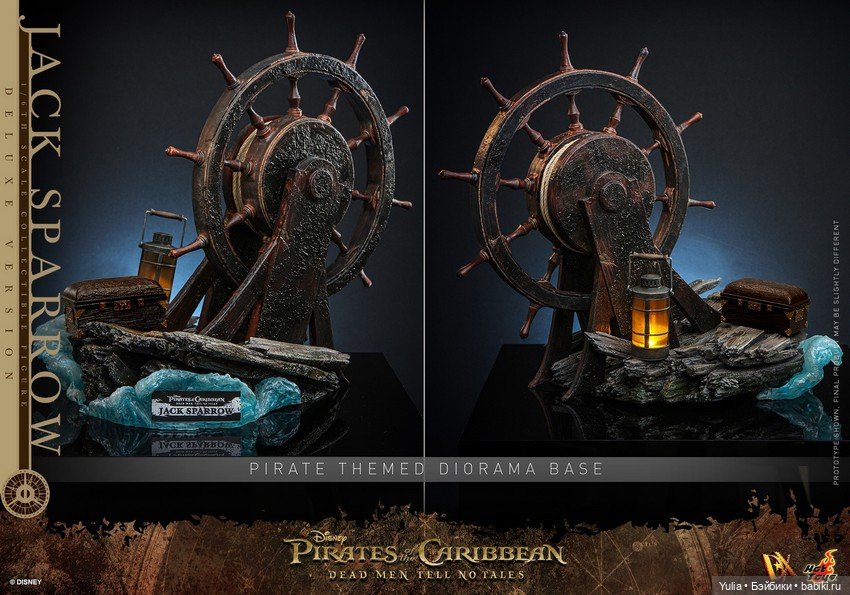 Hot Toys - фигурка Джека Воробья из серии DX (фото 5)