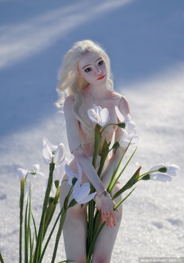 Вешние воды — Авторские фарфоровые куклы (OOAK): ручная работа (фото 6)