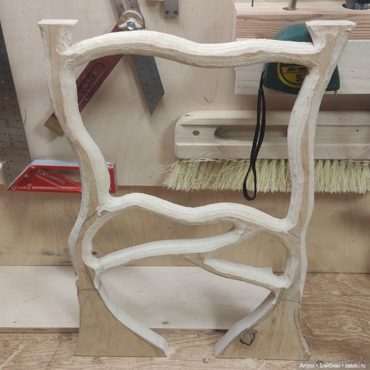 Лавочка с Глицинией — Мебель для кукол и домиков: фото