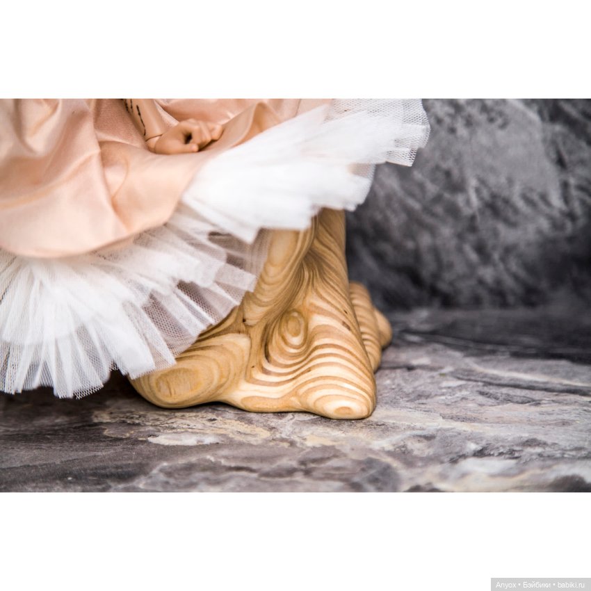 Лавочка с Глицинией — Мебель для кукол и домиков: фото