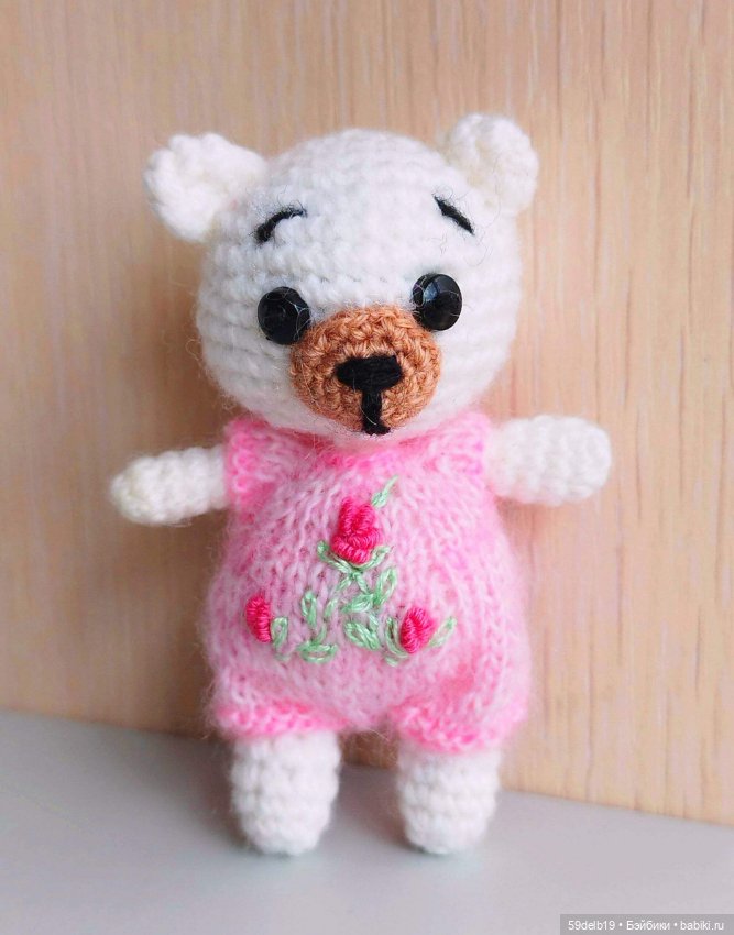 Мишки, мишки, мимимишки — Вязаные игрушки и амигуруми: крючком (фото 9)