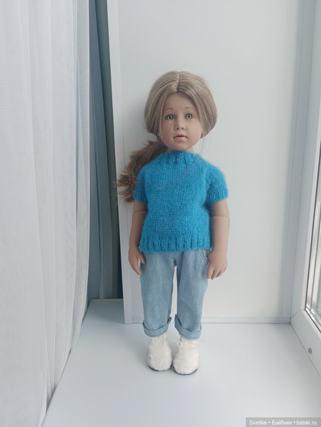 Весенний лучок для Готц — Одежда и обувь для кукол своими руками: фото (фото 6)